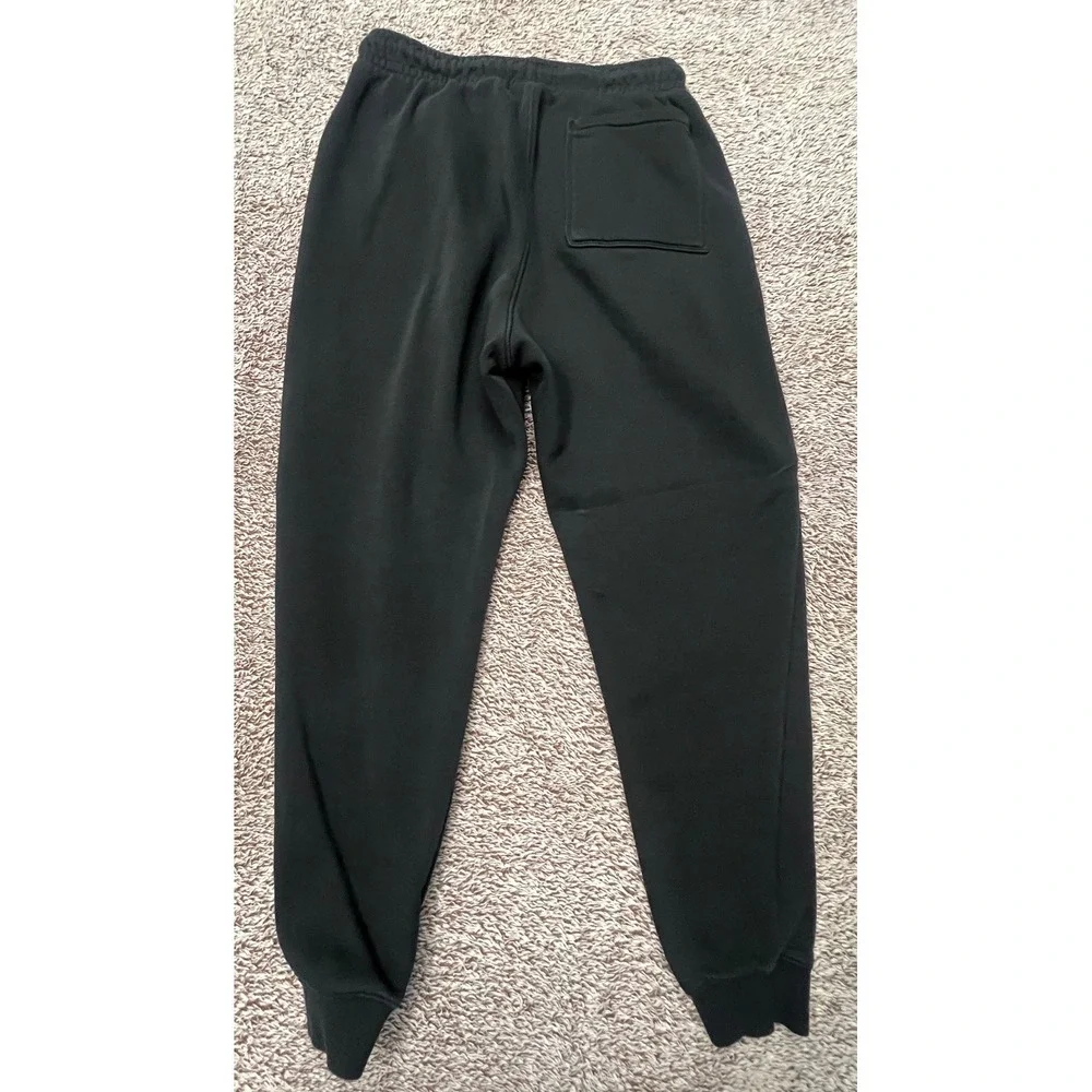 Nike Air Jordan Jogger Sweatpants Mens S Black Leopard Logo Fleece Pants Jumpman